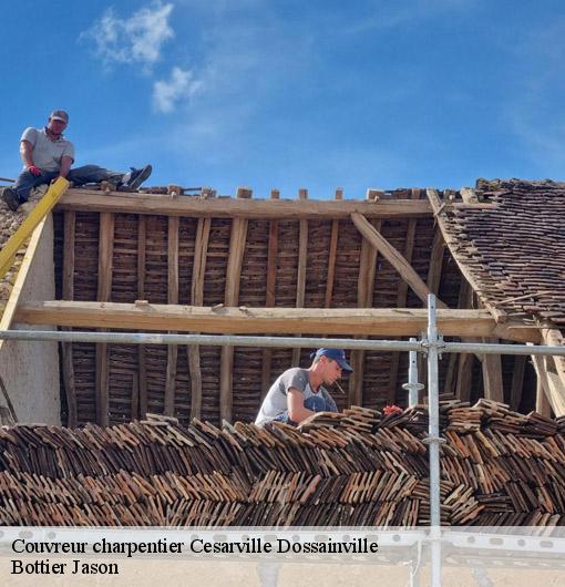 Couvreur charpentier  cesarville-dossainville-45300 Bottier Jason