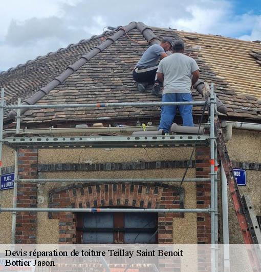 Devis réparation de toiture  teillay-saint-benoit-45170 Bottier Jason