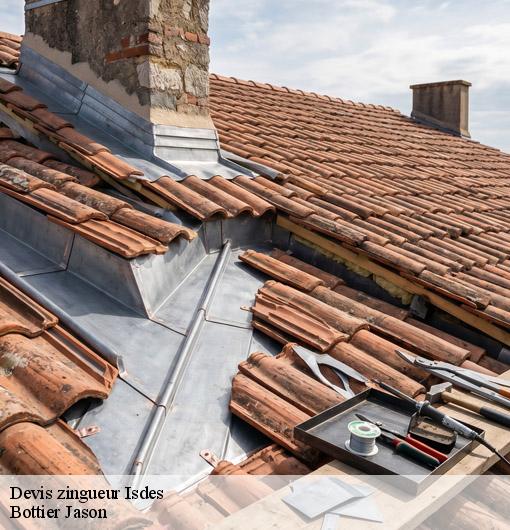 Devis zingueur  isdes-45620 Bottier Jason